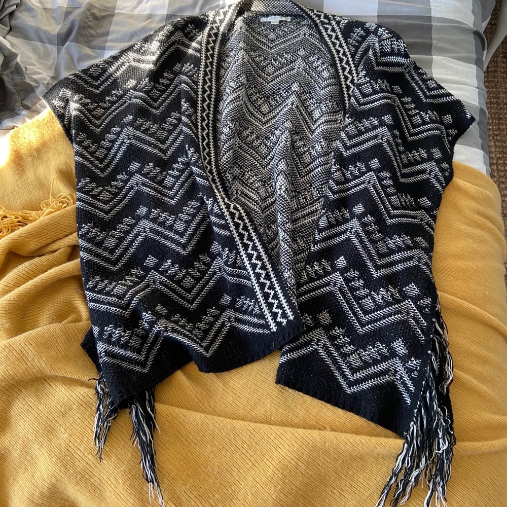 Open sweater